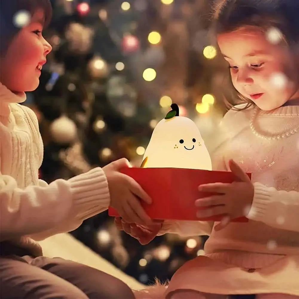 Squishy Pear Night Light š