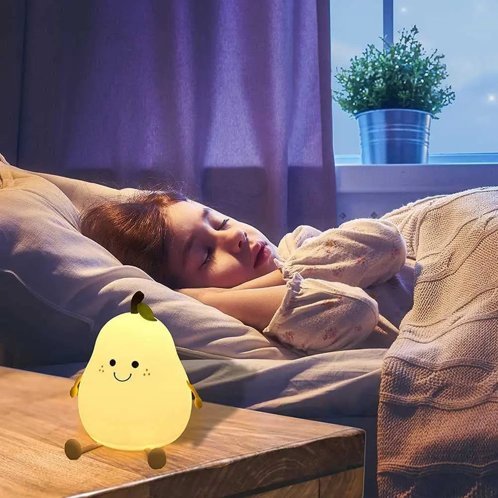Squishy Pear Night Light š