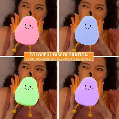 Squishy Pear Night Light 🍐