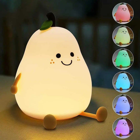 Squishy Pear Night Light 🍐